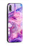 Cosmic Galaxy Glass Case for iPhone XR