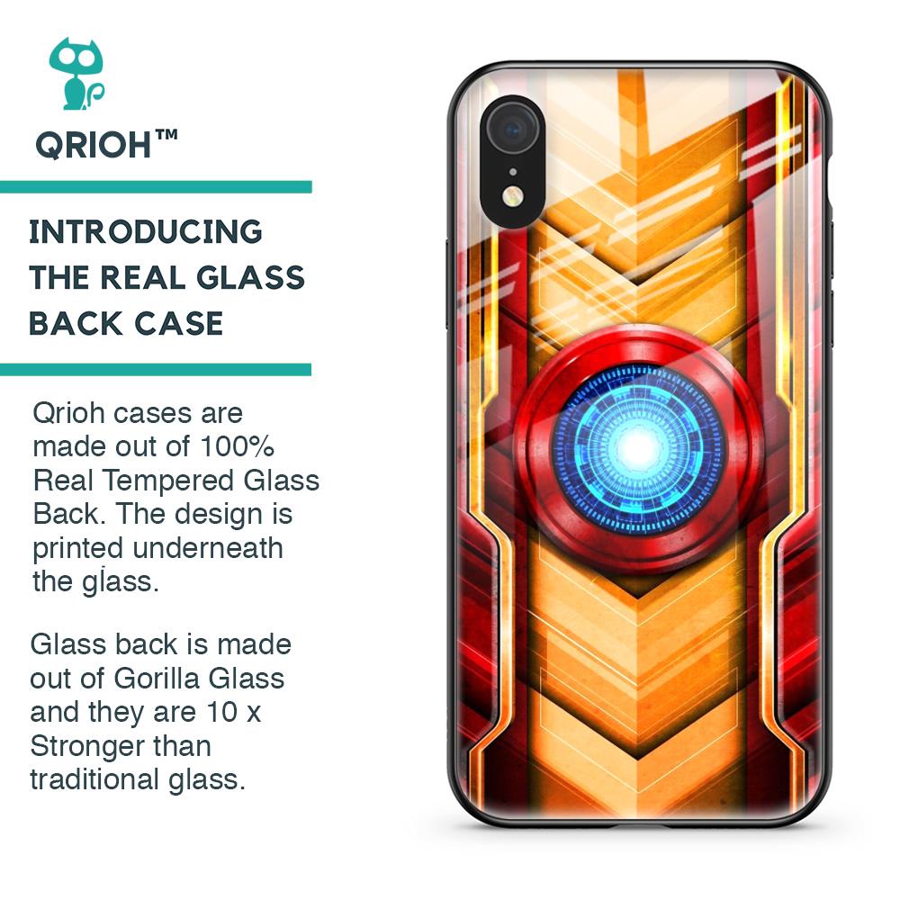 Arc Reactor Glass Case for iPhone XR