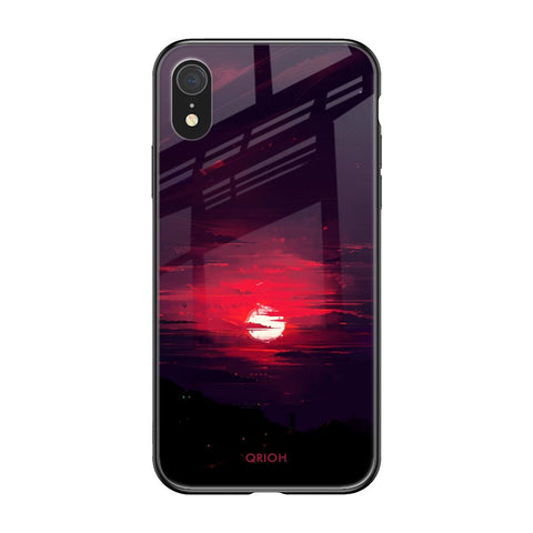 Morning Red Sky iPhone XR Glass Cases & Covers Online