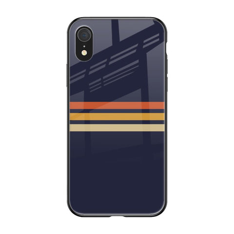 Tricolor Stripes iPhone XR Glass Cases & Covers Online