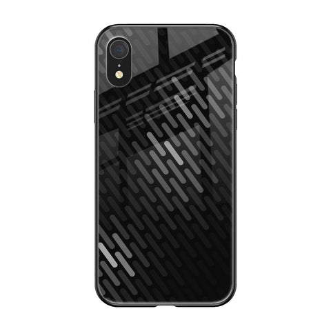 Dark Abstract Pattern iPhone XR Glass Cases & Covers Online