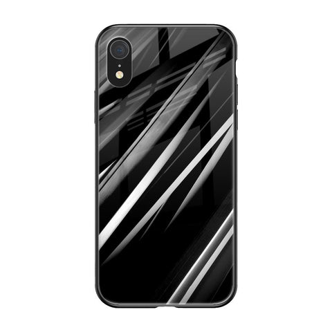 Black & Grey Gradient iPhone XR Glass Cases & Covers Online