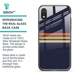 Tricolor Stripes Glass Case For iPhone XR