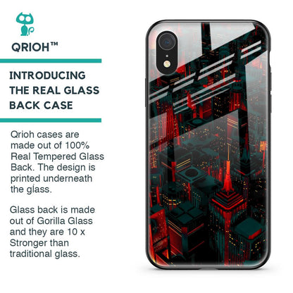 City Light Glass Case For iPhone XR
