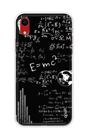 Equation Doodle iPhone XR Back Cover