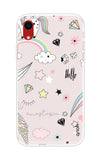 Unicorn Doodle iPhone XR Back Cover