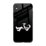 Space Traveller iPhone XS Glass Back Cover Online
