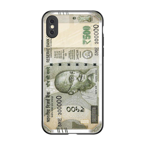Cash Mantra iPhone XS Glass Back Cover Online