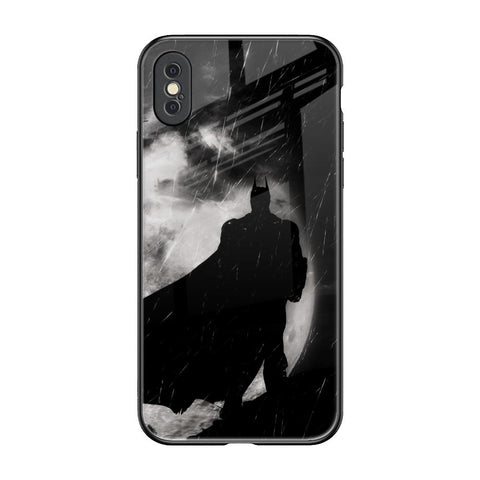 Dark Warrior Hero iPhone XS Glass Back Cover Online