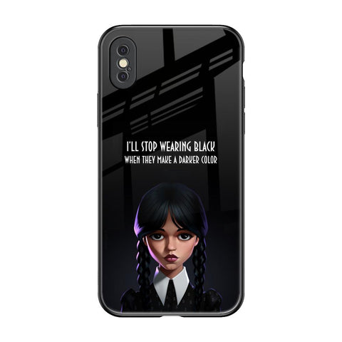 Aesthetic Digital Art iPhone XS Glass Back Cover Online