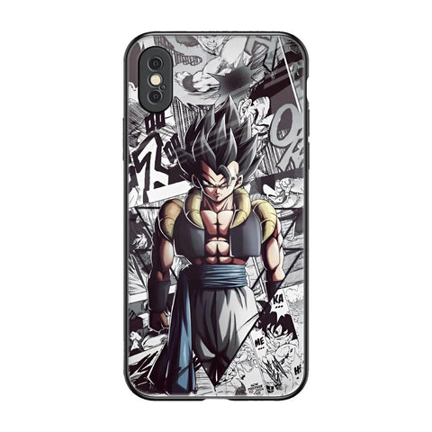 Dragon Anime Art iPhone XS Glass Back Cover Online