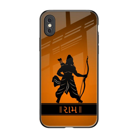Halo Rama iPhone XS Glass Back Cover Online
