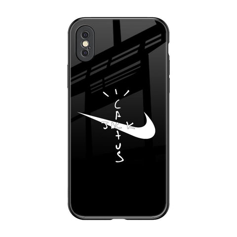 Jack Cactus iPhone XS Glass Back Cover Online