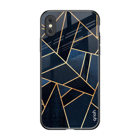 Abstract Tiles iPhone XS Glass Back Cover Online