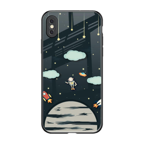 Astronaut Dream iPhone XS Glass Back Cover Online