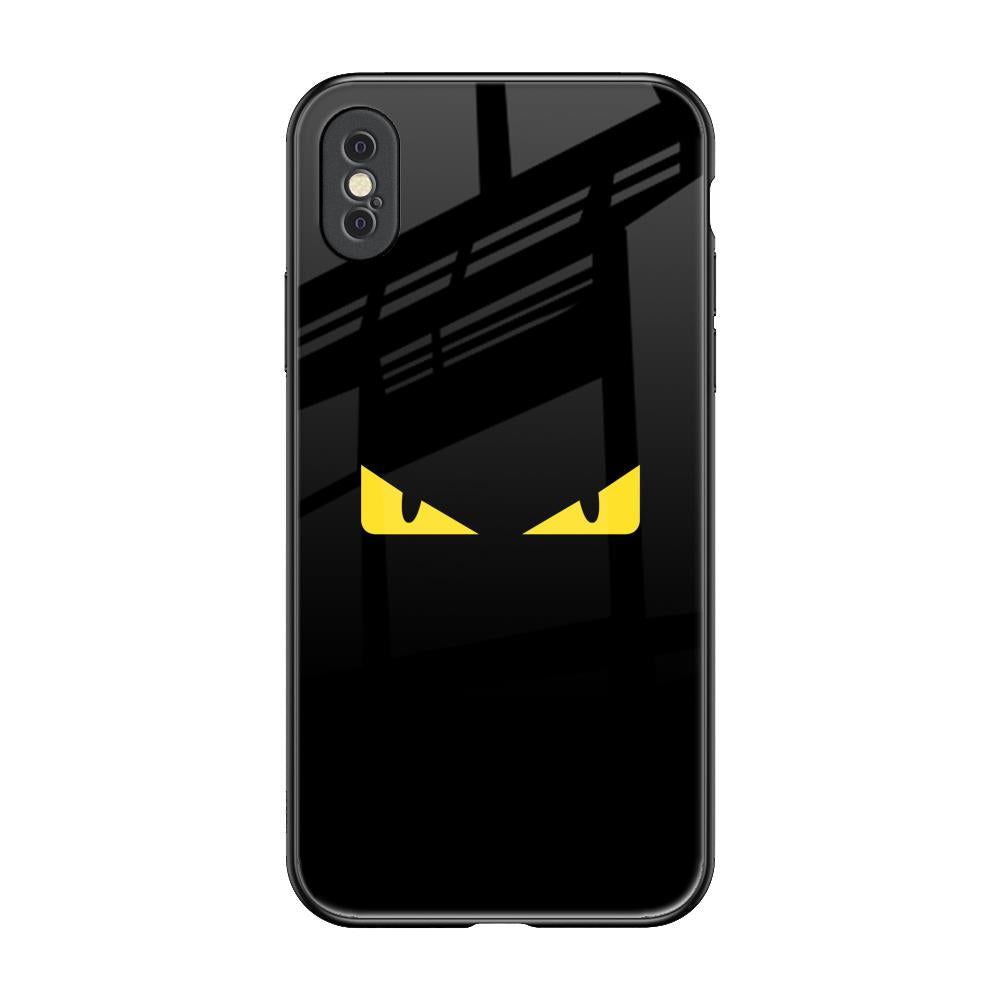 Eyes On You iPhone XS Glass Back Cover Online