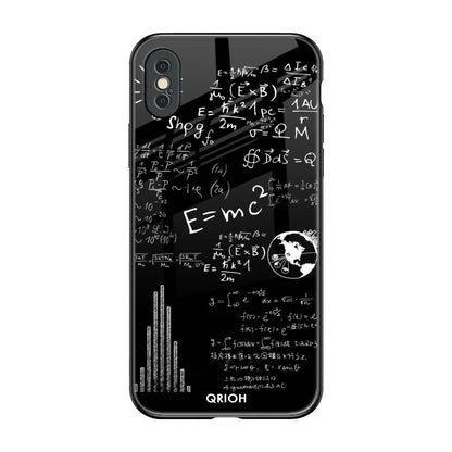 Funny Math iPhone XS Glass Back Cover Online