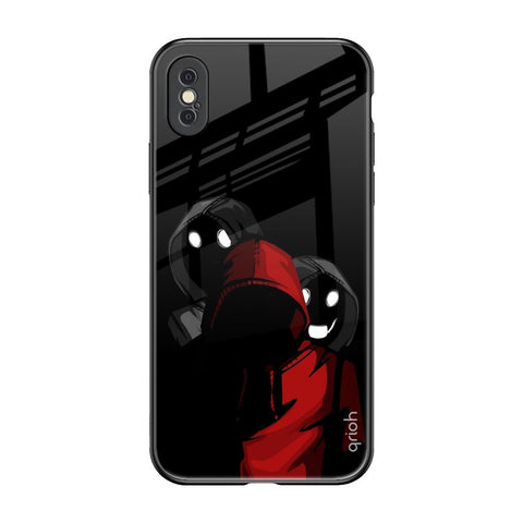 Shadow Character iPhone XS Glass Back Cover Online