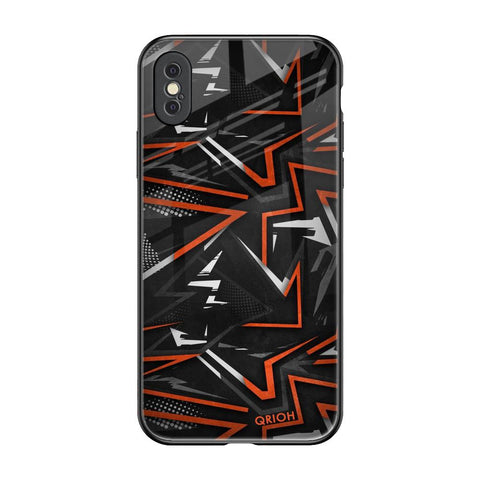 Vector Art iPhone XS Glass Back Cover Online