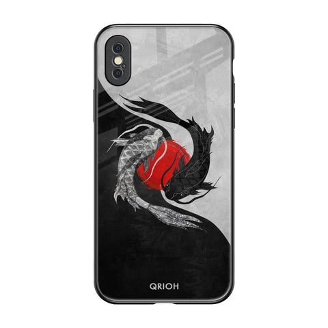 Japanese Art iPhone XS Glass Back Cover Online
