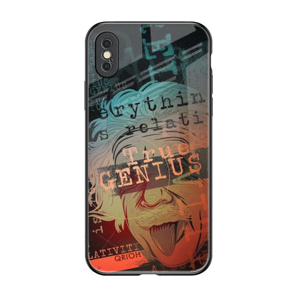 True Genius iPhone XS Glass Back Cover Online