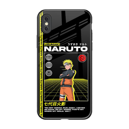 Ninja Way iPhone XS Glass Back Cover Online