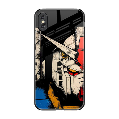 Transformer Art iPhone XS Glass Back Cover Online