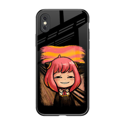 Spy X Family iPhone XS Glass Back Cover Online
