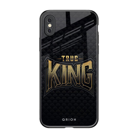 True King iPhone XS Glass Back Cover Online
