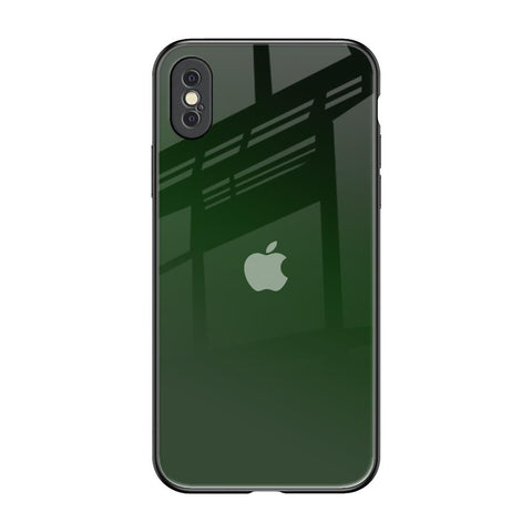 Deep Forest iPhone XS Glass Back Cover Online