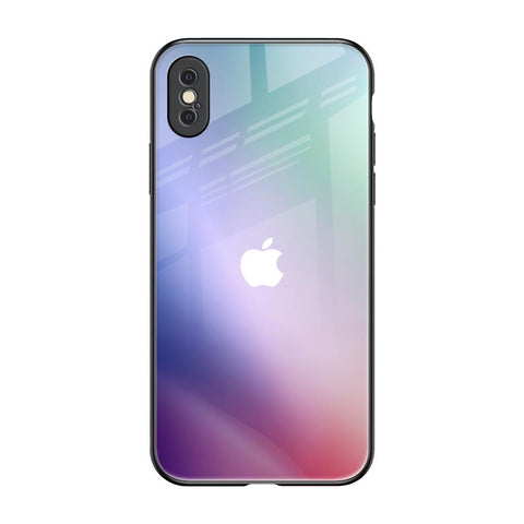 Abstract Holographic iPhone XS Glass Back Cover Online