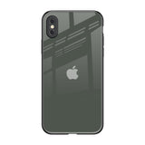 Charcoal iPhone XS Glass Back Cover Online