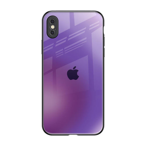 Ultraviolet Gradient iPhone XS Glass Back Cover Online