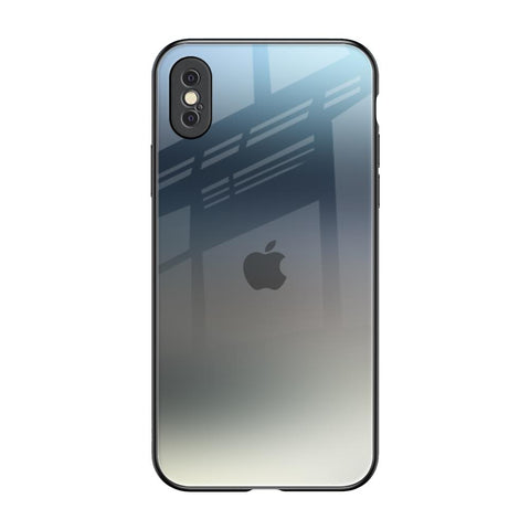 Tricolor Ombre iPhone XS Glass Back Cover Online