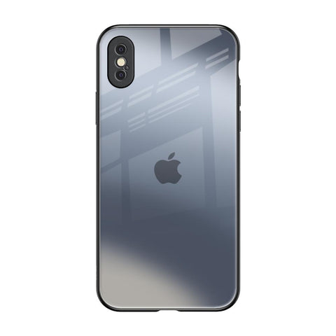 Space Grey Gradient iPhone XS Glass Back Cover Online