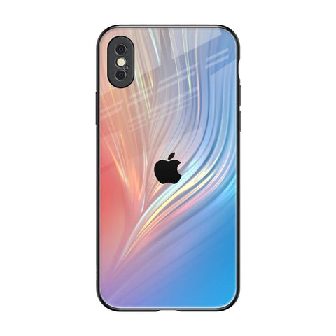 Mystic Aurora iPhone XS Glass Back Cover Online
