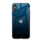 Sailor Blue iPhone XS Glass Back Cover Online