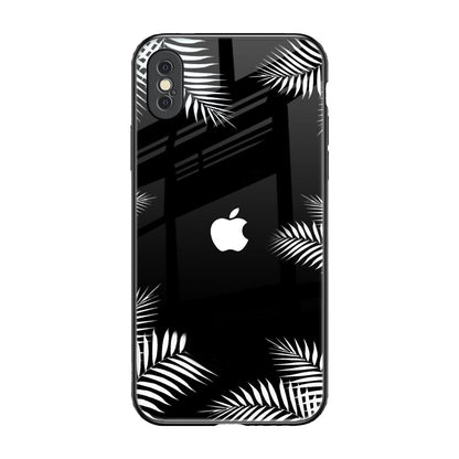 Zealand Fern Design iPhone XS Glass Back Cover Online