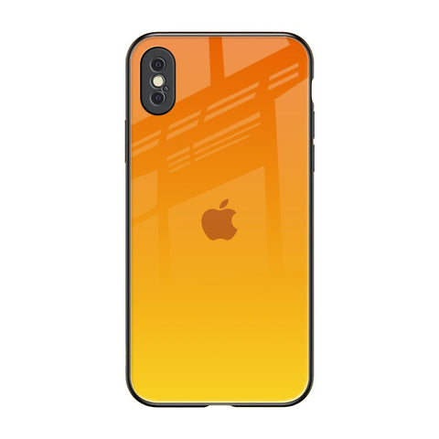 Sunset iPhone XS Glass Back Cover Online