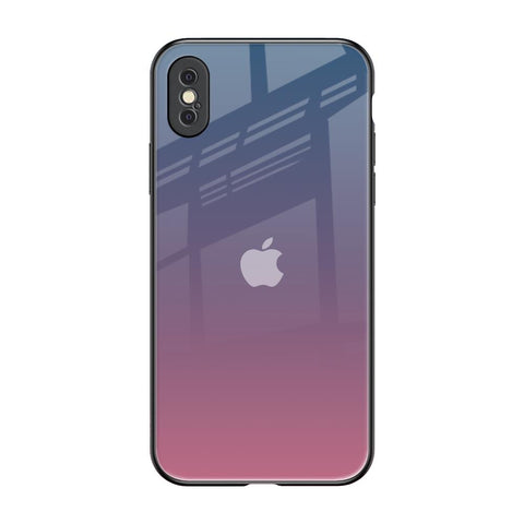 Pastel Gradient iPhone XS Glass Back Cover Online