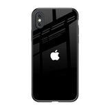 Jet Black iPhone XS Glass Back Cover Online