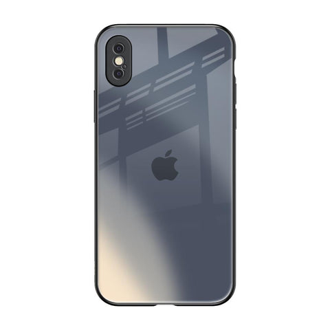 Metallic Gradient iPhone XS Glass Back Cover Online