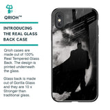 Dark Warrior Hero Glass Case for iPhone XS