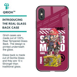 Gangster Hero Glass Case for iPhone XS