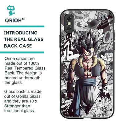 Dragon Anime Art Glass Case for iPhone XS