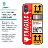 Handle With Care Glass Case for iPhone XS