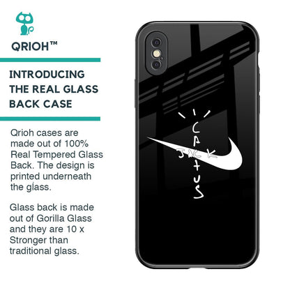 Jack Cactus Glass Case for iPhone XS