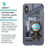 Space Travel Glass Case for iPhone XS