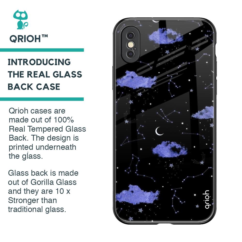 Constellations Glass Case for iPhone XS