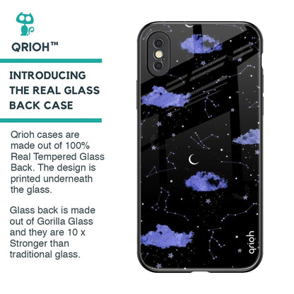 Constellations Glass Case for iPhone XS